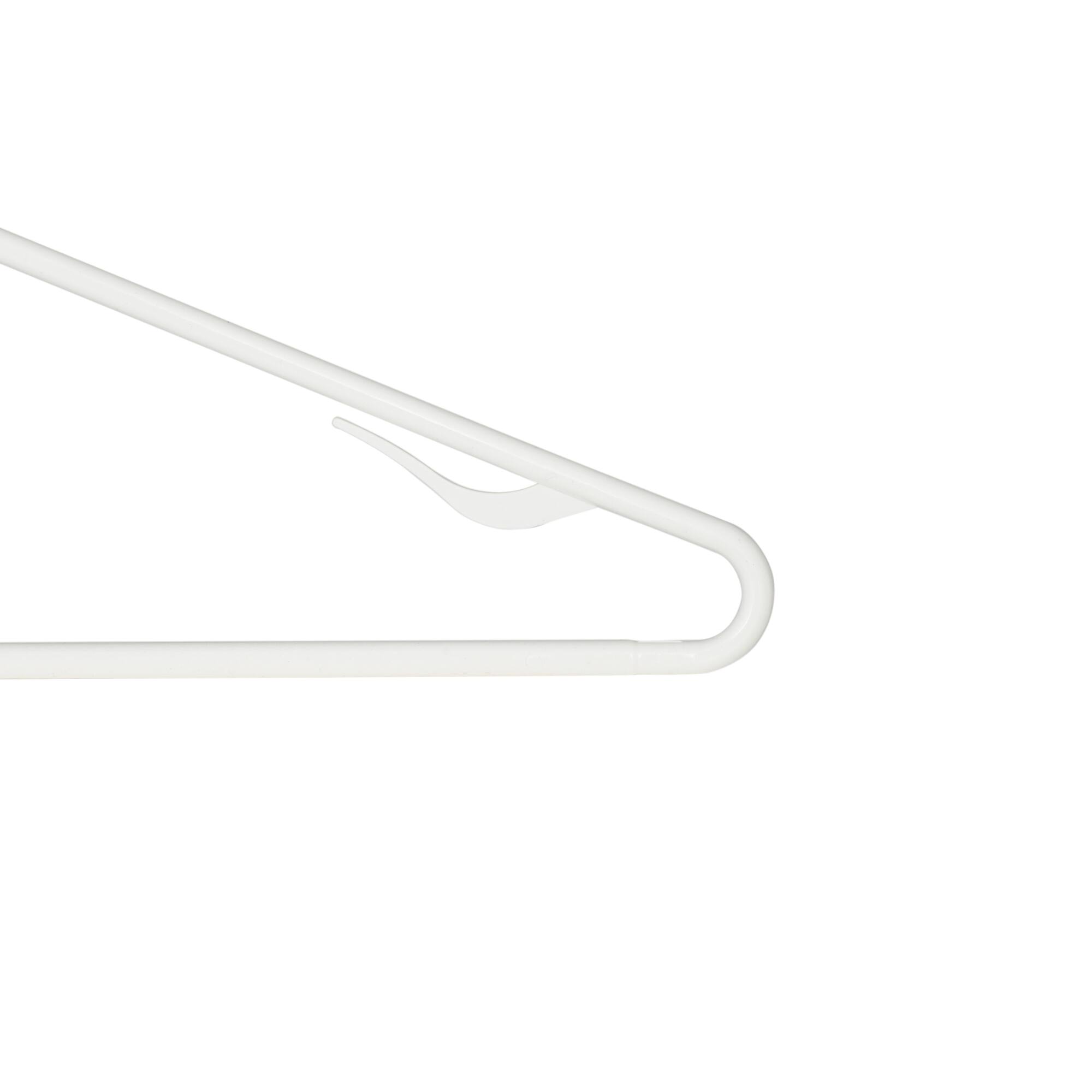 Woolite® White Plastic Hangers, 6ct.